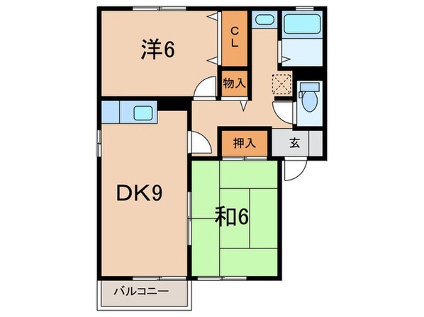 リバーコートの物件間取画像